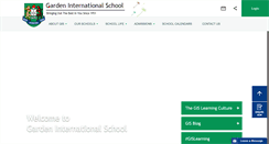 Desktop Screenshot of gardenschool.edu.my
